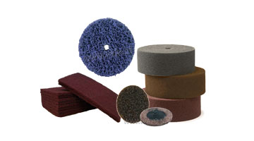 Non-woven schuurmateriaal.