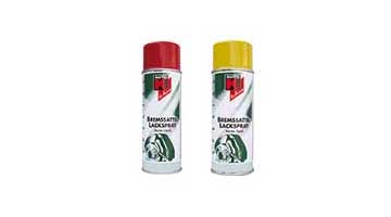 Auto-K remklauw spray is speciaal voor het lakken van de zichtbare remdelen en aangrenzende onderdelen.