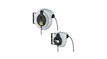 Stroomhaspels voor wandmontage voor 230 volt en 400 volt