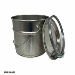 Verfblik met deksel 2,5 liter