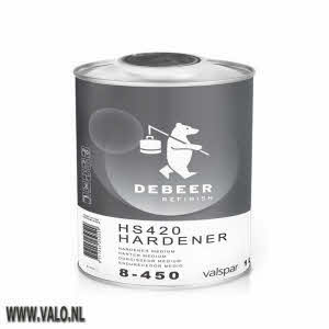 8-450 medium verharder HS 420 1 liter  De Beer Refinish