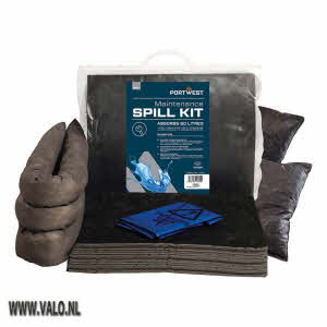 Absorptiekit 50 liter voor industriele vloeistoffen Portwest SM31