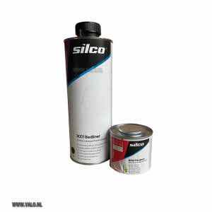 Bedliner zwart Silco 9001