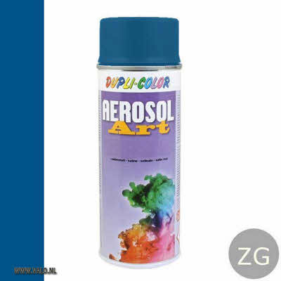 Spuitbus Duplicolor Aerosolart 400 ml Ral 5005 Signaalblauw zijdeglans