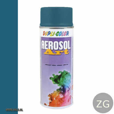 Spuitbus Duplicolor Aerosolart 400 ml Ral 5009 Azuurblauw zijdeglans