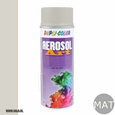 Spuitbus Duplicolor Aerosolart 400 ml Ral 9002 Grijswit Mat