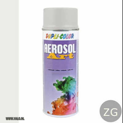 Spuitbus Duplicolor Aerosolart 400 ml Ral 9003 Zijdeglans