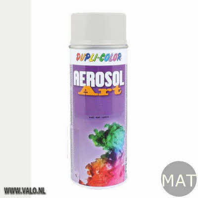 Spuitbus Duplicolr Aerosolart 400 ml Ral 9016 Mat