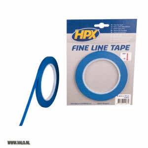 Fine line tape blauw 6 mm x 33 meter