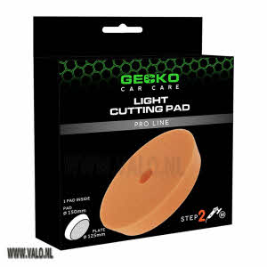 Gecko Polijstpad medium oranje 150 mm
