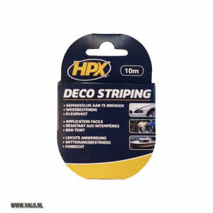 HPX Deco Striping Lichtblauw 6 mm x 10 meter