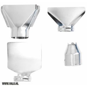 Heteluchtpistool accessoires