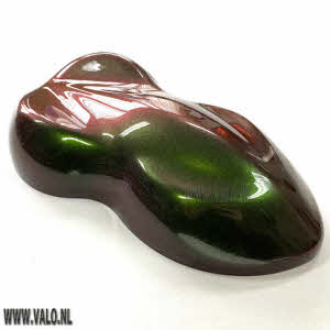 Spuitbus Kameleon kleur Groen-Rood