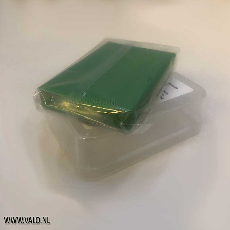 Reinigingsklei groen - fijn in plastic box