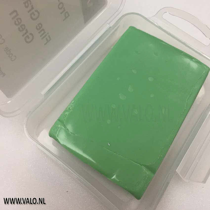 Reinigingsklei groen - fijn in plastic box