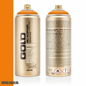 MONTANA GOLD 400ML S2000 SHOCK ORANGE LIGHT