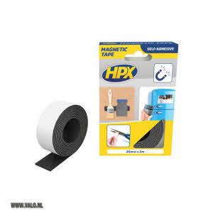 Magneetband tape 25 mm x 2 meter, HPX