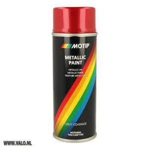 Spuitbus metallic rood Motip 04045 