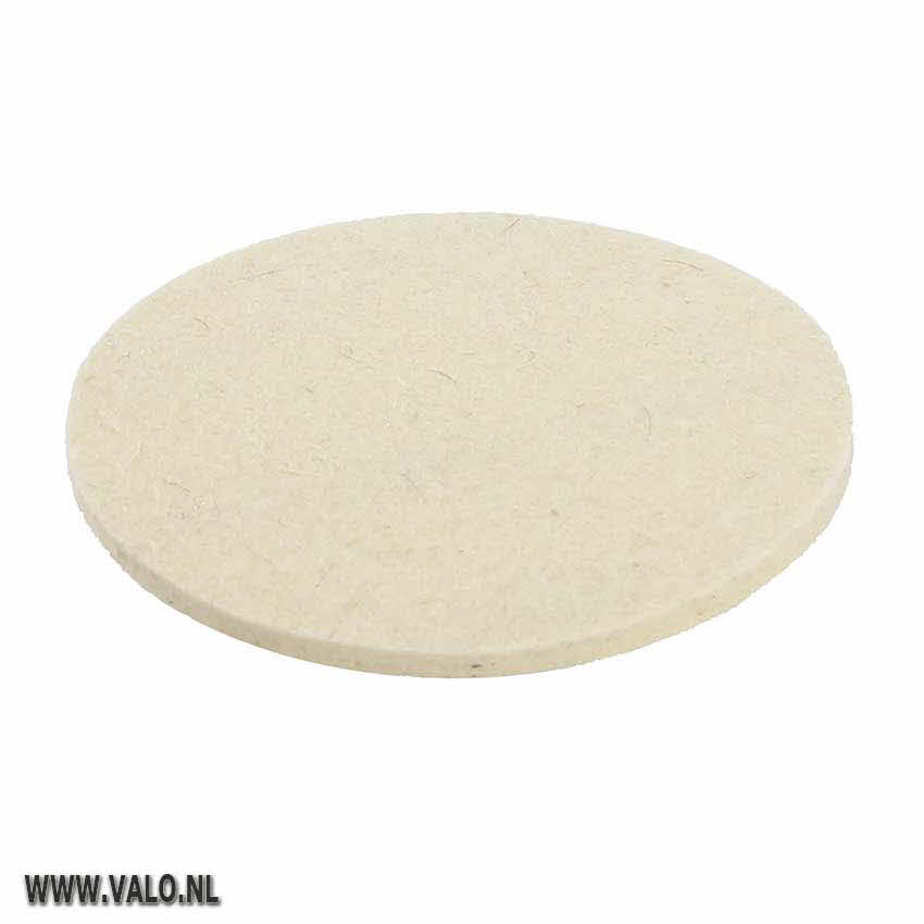 Mirka Polishing Vilt pad 125 x 6 mm Velcro 