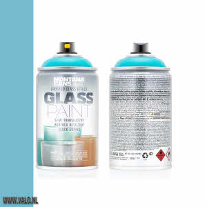  Montana glass Frosted/Mat Teal Blue Spuitbus 250 ml