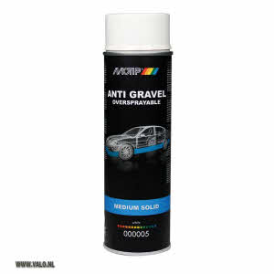 Underbody Coating Anti Steenslag Spuitbus 500ml Medium Solid Wit