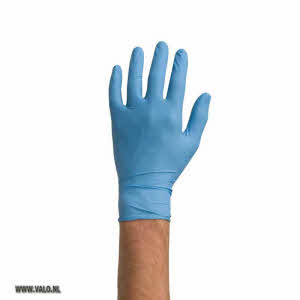 Colad Nitril handschoenen blauw.