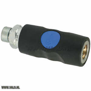 Prevost ISI08 drukknop koppeling blauw Buitendraad x ISO6150B