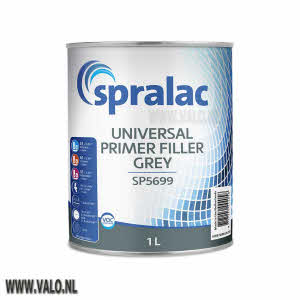Primer Filler Grijs 1 Liter Spralac SP5699