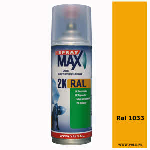 Spuitbus Spraymax 2K Ral 1033 Dahliageel