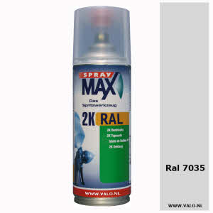 Spuitbus Spraymax 2K Ral 7035 Lichtgrau