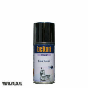 Spuitbus 150 ml Liquid chrome, Belton 329200