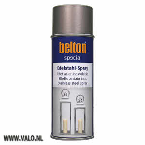 Spuitbus RVS Metaal effect, Belton 323490