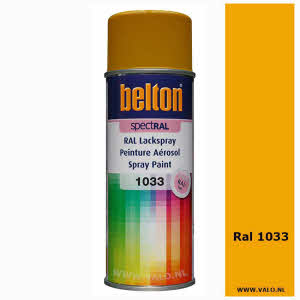 Spuitbus Ral 1033 Dahliageel