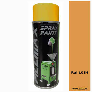 Spuitbus Ral 1034 Pastelgeel