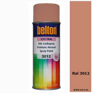 Spuitbus Ral 3012 Beige rood