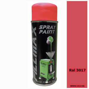 Spuitbus Ral 3017 Bleekrood