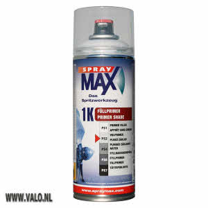 Spraymax 1K vulprimer Licht grijs