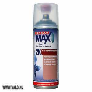 Spraymax 2K KTL-Reparatielak zwart 680028