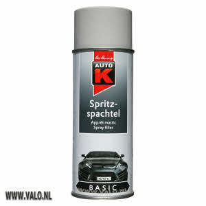 Spuitplamuur Spritz Spachtel grijs - Spuitbus 400 ml