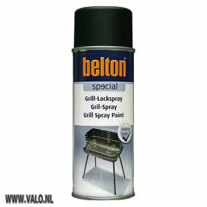 Spuitbus Grill Spray Zwart 400 ml Belton 323460