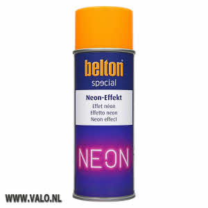 Spuitbus Neon / Fluor Oranje Belton 323252