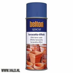 Spuitbus Terracotta Effect Blauw Belton 323603