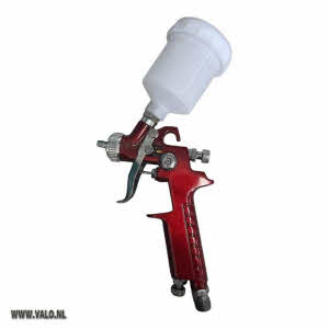 Spuitpistool HVLP mini red