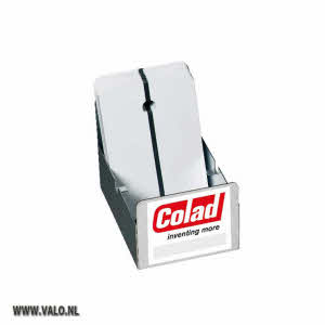 Opbergbakje met metalen spuitstaaltjes Colad 9318