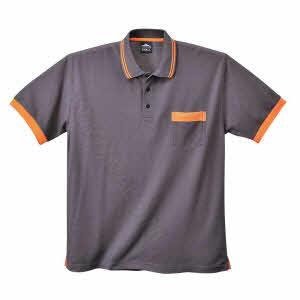 Polo shirt Texo contrast TX 20 Grijs