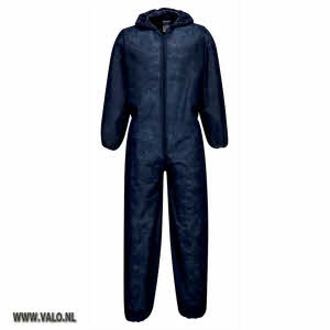 Wegwerp overall Marine blauw Portwest ST11.