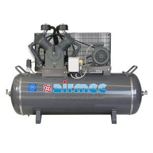 Airmec CFT 510 stationaire oliegesmeerde zuigercompressor