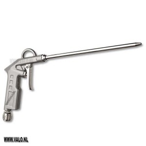Blaaspistool aluminium lang model