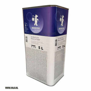 Blanke lak 8-114 Scratch resistant fast repair clear De Beer Refinish