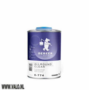 Blanke lak 8-774 Allround Clear de beer refinish.